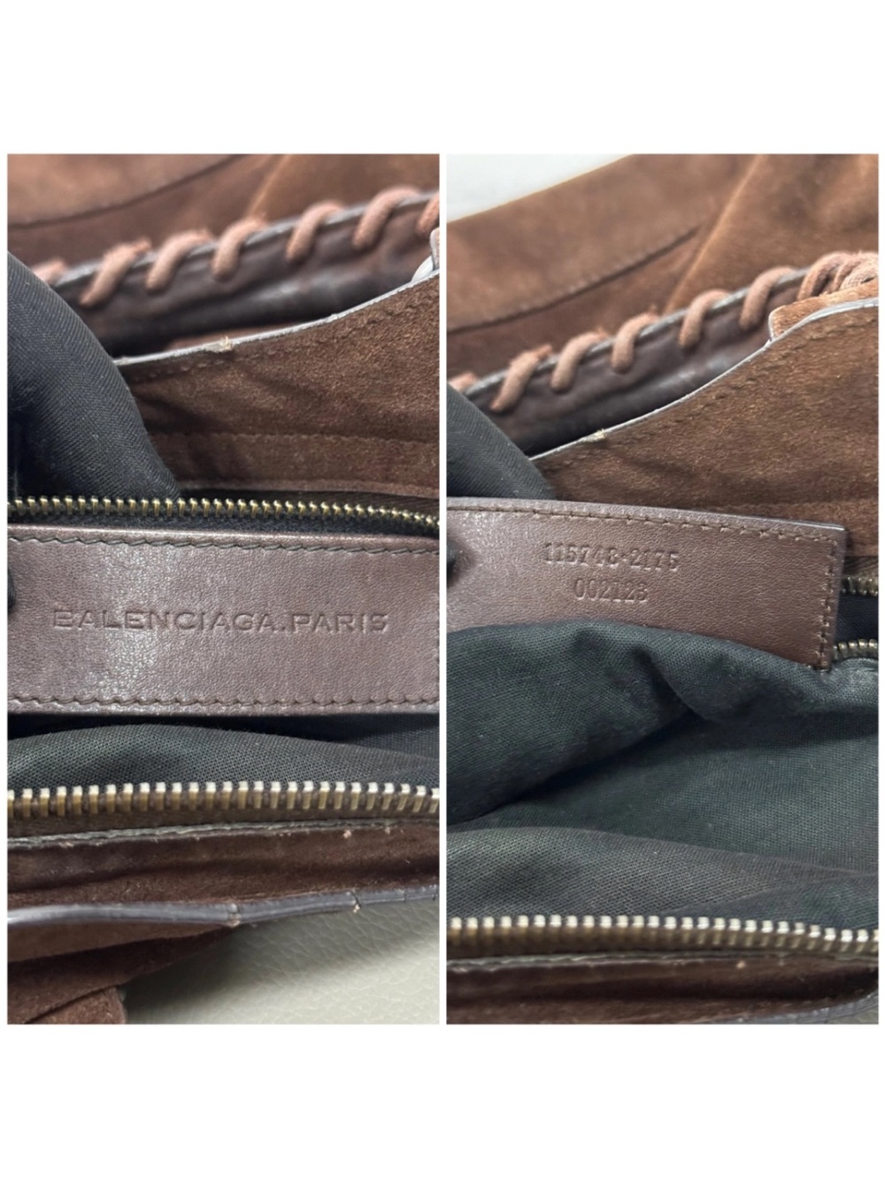 Balenciaga Suede City Bag - Picture 2 of 5